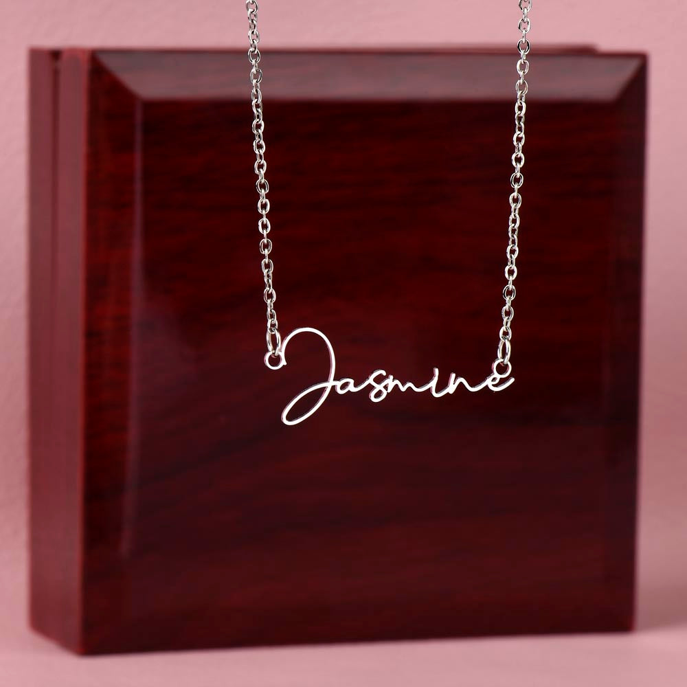 Signature Style Name Necklace