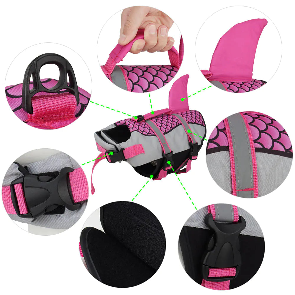 Life Vest Collar Harness For Pet